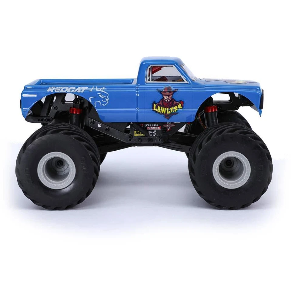 Redcat RER33539 MT-18 1/18 Scale Brushed Electric Monster Truck Lawless Edition - Image 3 of 4
