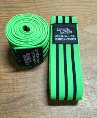 Parallel breaker Powerlifting Knee Wraps 2m, 2.5, 3m. USPA IPL Legal