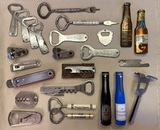 25 Vintage Advertising Corkscrew Opener Beer Beck's Guinness Pabst Miller Gluek