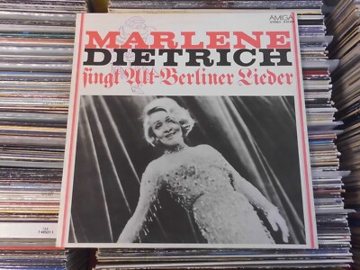 MARLENE DIETRICH DDR AMIGA LP: SINGT ALT-BERLINER LIEDER (845009)