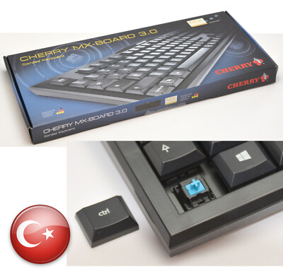 MECHANISCHE CHERRY TASTATUR G80 MX-BOARD 3.0 MX 3850 USB TÜRKISCH TUERK SCHWARZ