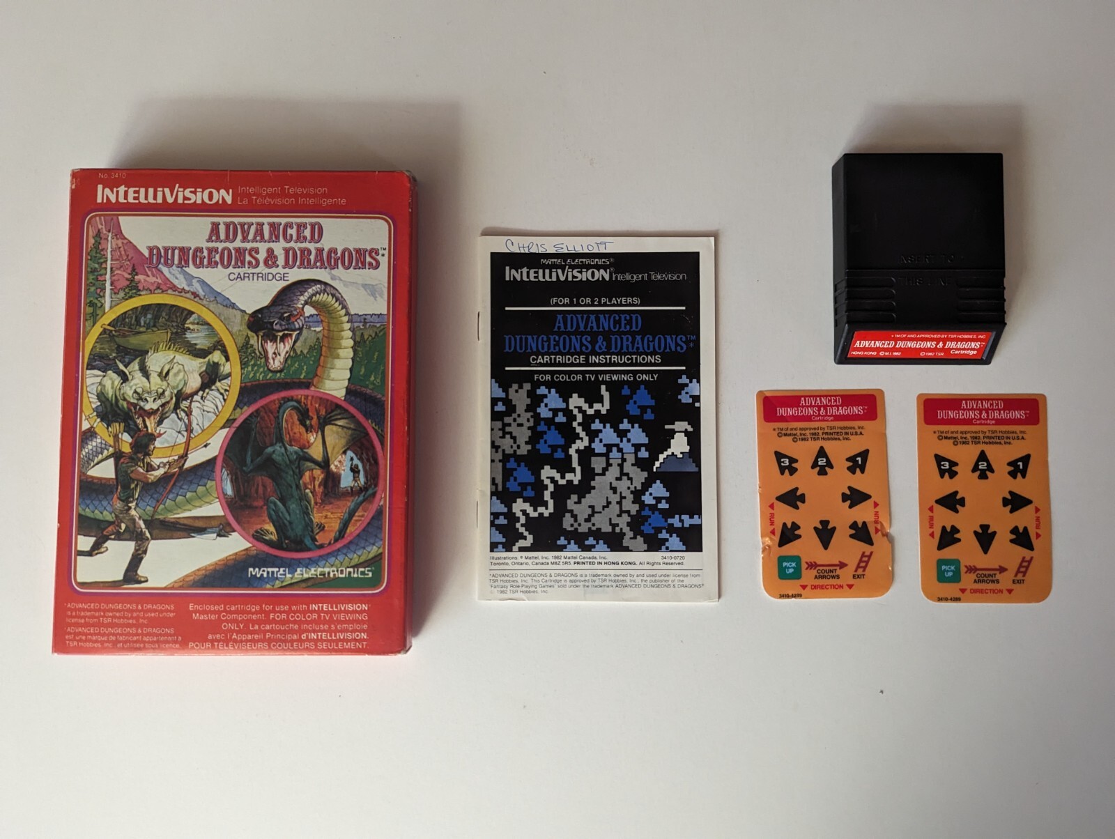 Advanced Dungeons & Dragons - Intellivision 1982 - Graded WATA 9.4 A