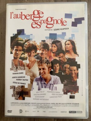 DVD ''L'AUBERGE ESPAGNOLE'' Romain DURIS, Audrey TAUTOU, Cécile DE FRANCE