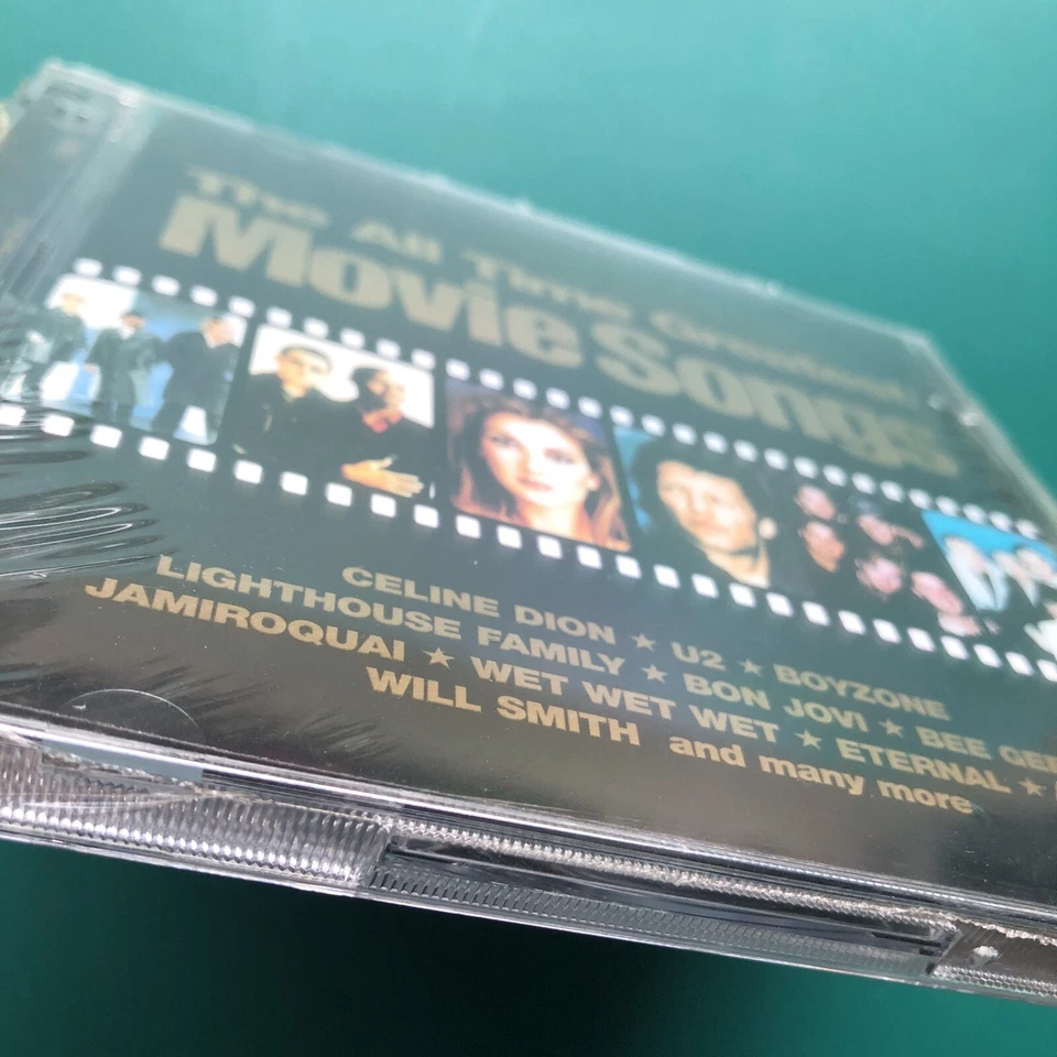 ALL TIME GREATEST MOVIE SONGS Pop Rock Soundtrack 2x CD Aqua ABBA U2 Cher SEALED Foto 4 de 4