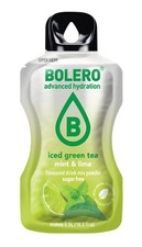 (165,28€/1kg) 12x Bolero Grüner Eistee Getränkepulver Booster Zuckerfrei Vegan