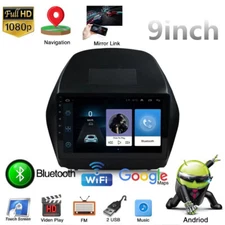 Android Car Radio Multimedia Video Player Navigation GPS For Hyundai IX35 09-15