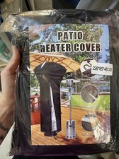Patio Heater Cover Waterproof with Zipper Standup Outdoor Round Heater Cover