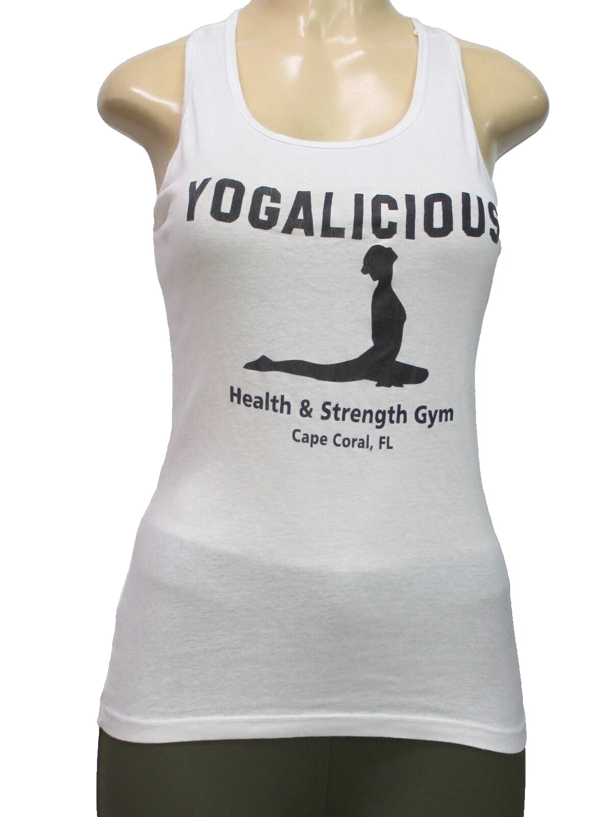 yogalicious stretch sleeveless tank-top