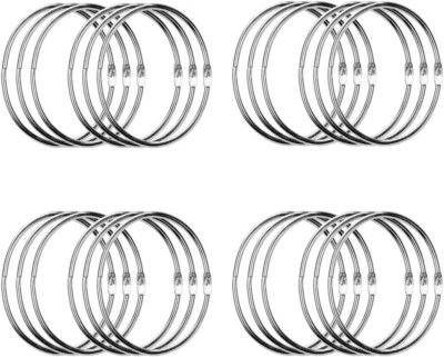 24 Pack 3 Inch Book Rings, Loose Leaf Binder Rings, Extra Large Metal Book Ring