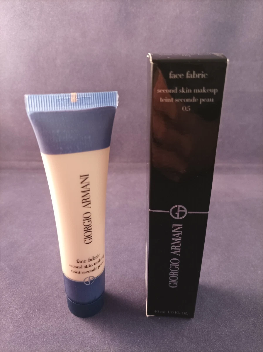 Giorgio Armani Second Skin Face Fabric Shade 0.5 40ml Brand
