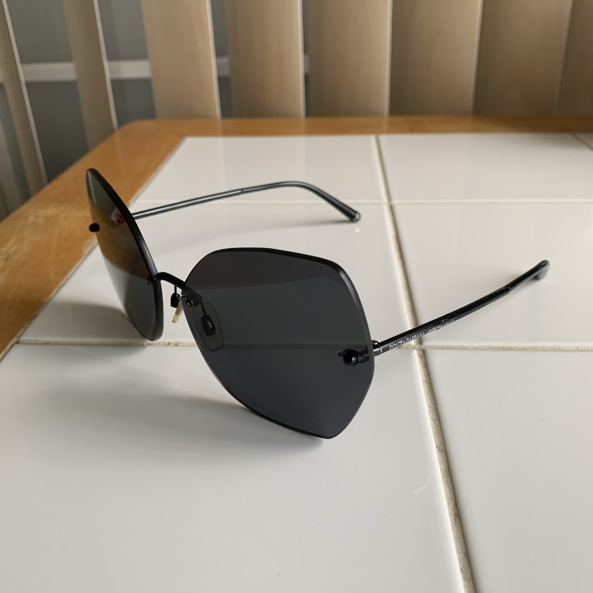 Dolce & Gabbana Black Sunglasses perfect condition!! Dolce&Gabbana DG4466 501/87 Sunglasses - US main image 2