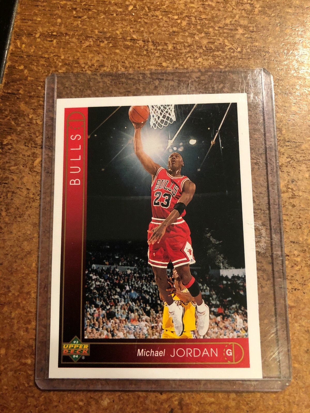 1993-94 Upper Deck Basketball # 23 Michael Jordan