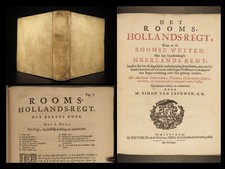 1686 DUTCH LAW Simon van Leeuwen Amsterdam Roman Holland Court Cases Amsterdam