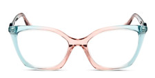 GUESS GU2965 089 Pink  Blue Plastic Cat Eye Optical Eyeglasses Frame 55-18-140