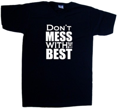 Lustiges T-Shirt Don't Leg With The Best V-Ausschnitt
