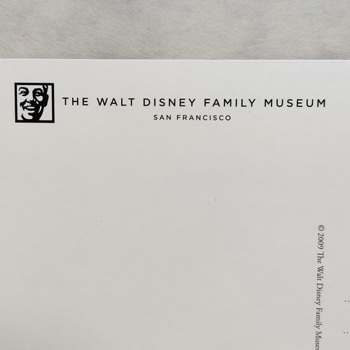 Walt Disney Family Museum Postcard Bambi 4x6 inches 2009 San Francisco Forest - Picture 3 of 4
