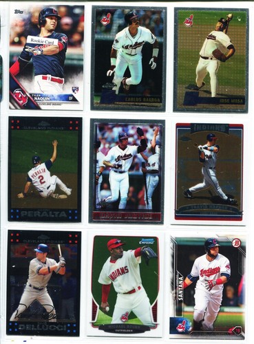 Guardians, Ramirez, Lindor, Kwan, Naquin, Sabathia, Kluber Rookie 216 Card Lot B - Picture 11 of 24