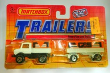 Matchbox Superfast Two-Pack 121 Unimog & Trailer auf "Trailer" Karte
