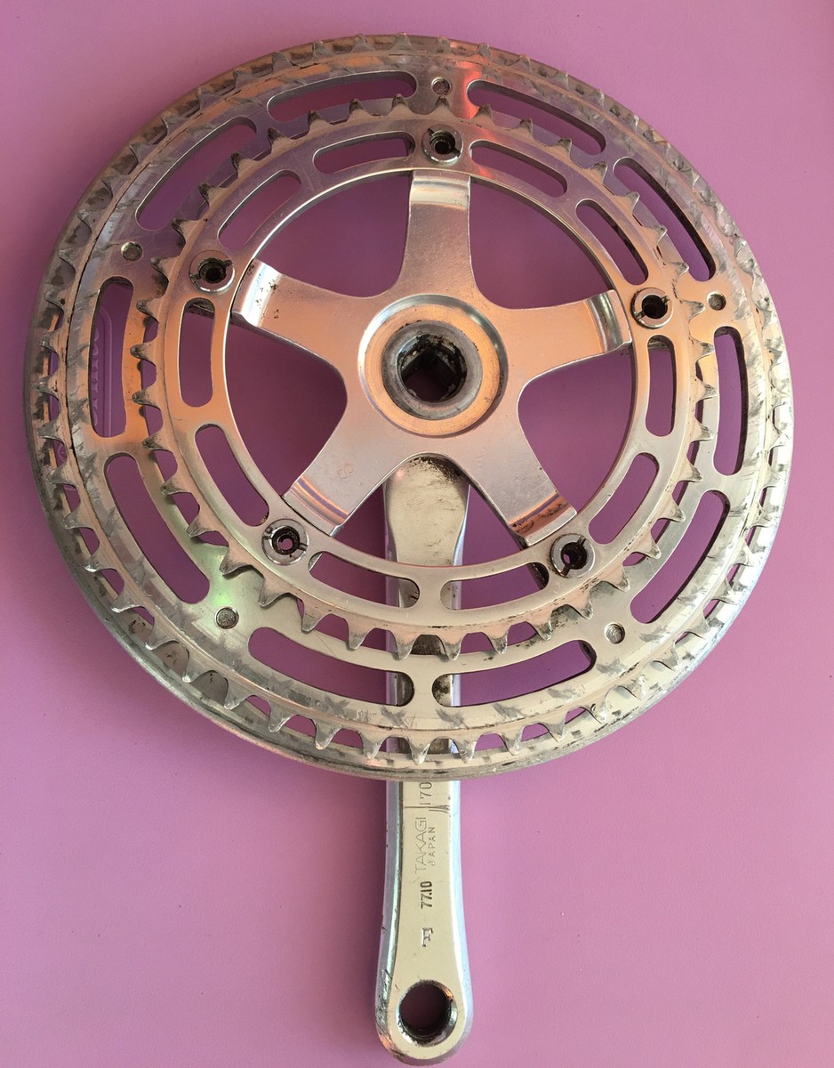 52/39 SHIMANO Vintage 1977 TAKAGI TOURNEY 170mm RIGHT