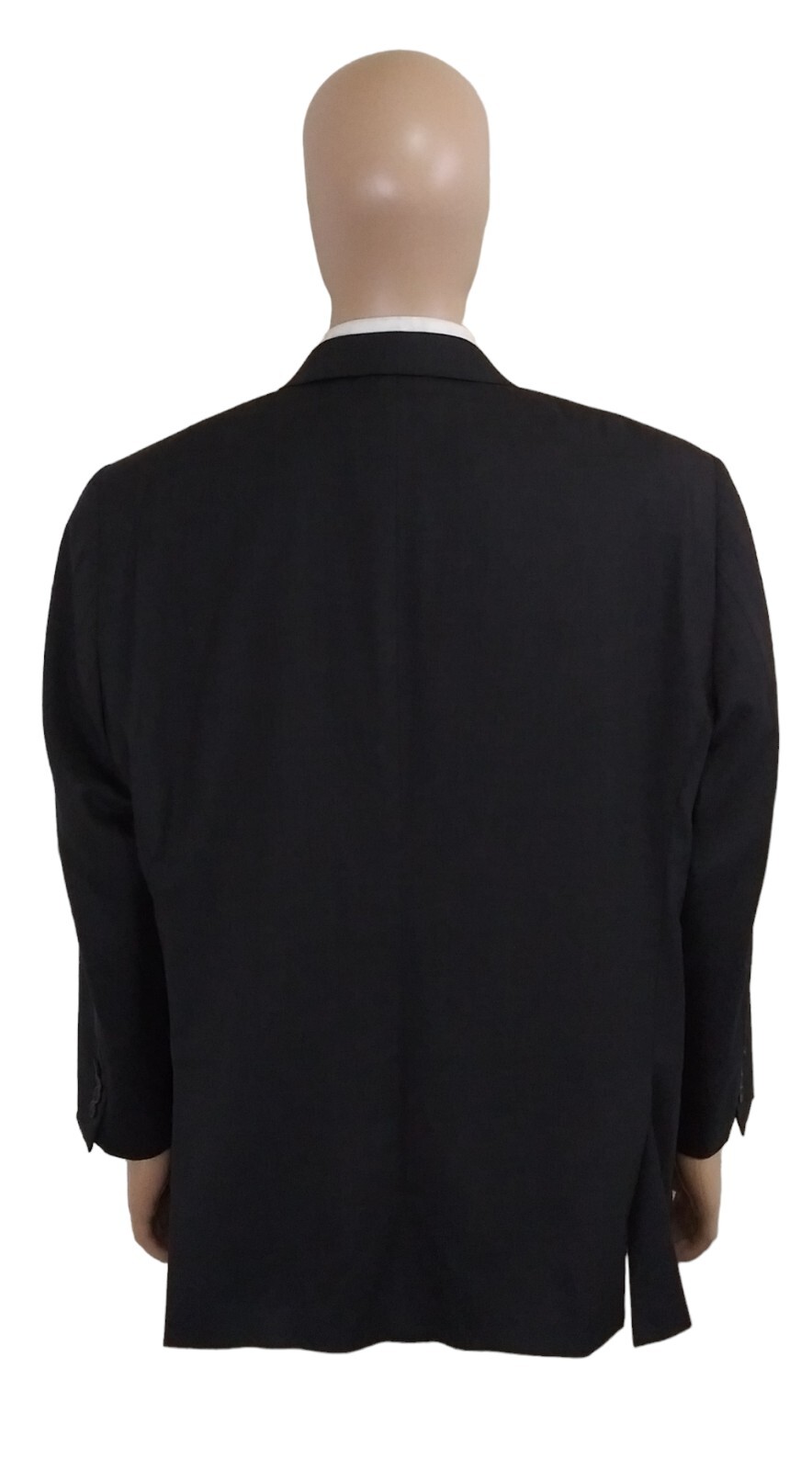 RECENT Hart Schaffner Marx Two Button Solid Charc… - image 5