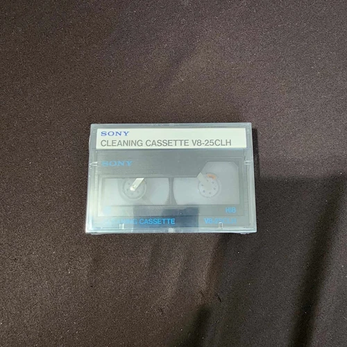 SONY 8MM VIDEO8 HI8 D8 DIGITAL8 DATA8 HEAD CLEANING CLEANER CLEAN TAPE BRAND NEW