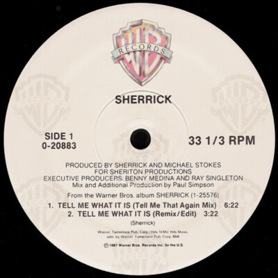 Sherrick - Tell Me What It Is (12