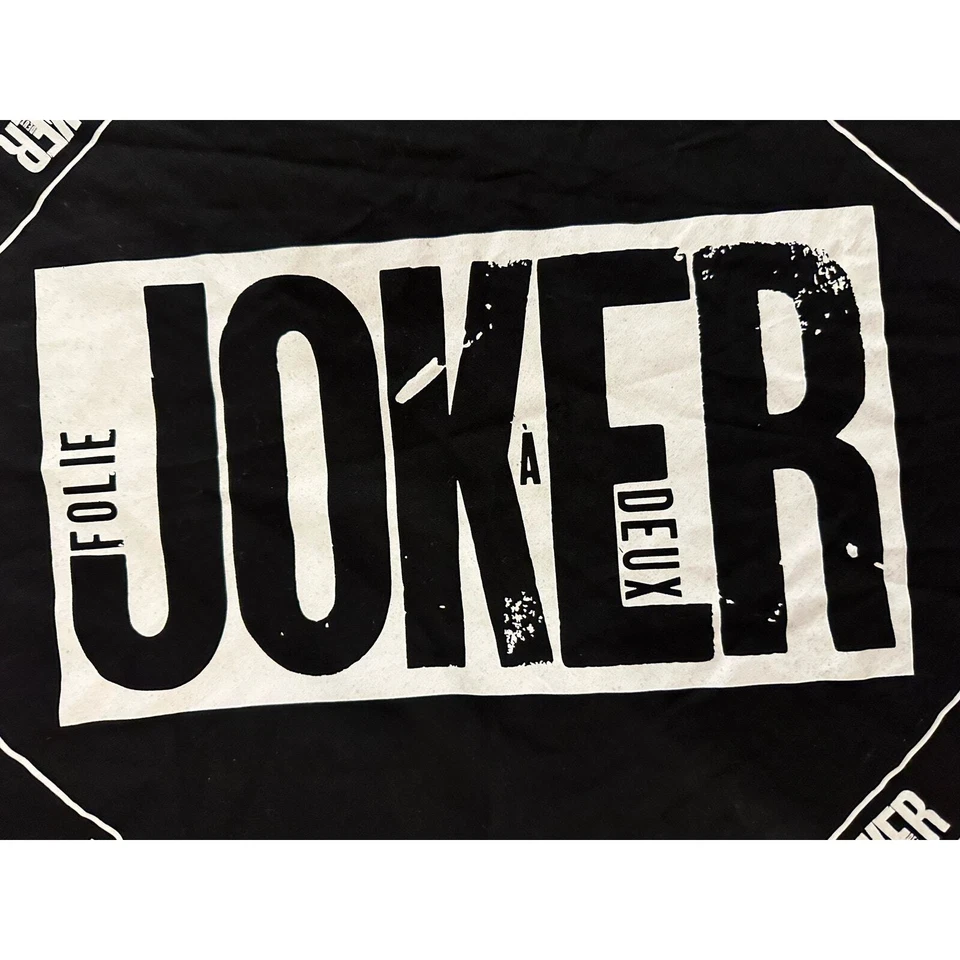 Joker: Folie à Deux Promo Bandana Nuevo con Etiquetas Warner Brothers Foto 3 de 4