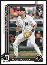 2025 Topps Update Series Base Gage Workman RC Detroit Tigers #US118