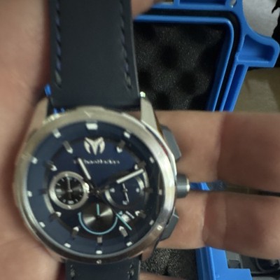 TechnoMarine Ocean Nomad Men s Chronograph Quartz 45mm Blue Dial 10 ATM