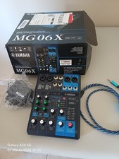 mixer audio yamaha mg 06x con alimentatore incluso