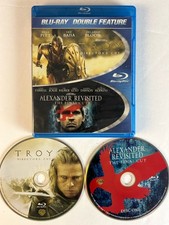 Troy Directors Cut and Alexander Revisited Blu-ray Double Feature Brad Pitt