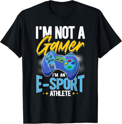 Gamer & E-Sport Athlete, Funny Video Games & Esport  T-Shirt