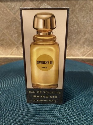 Vintage Eau de Toilette GIVENCHY III 120ml 4oz Paris France SEALED