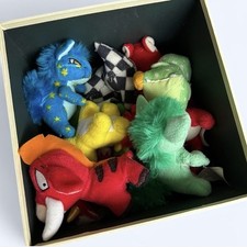 Vintage Neopets Mcdonalds Plush Lot of 19 2005 Painted Pets