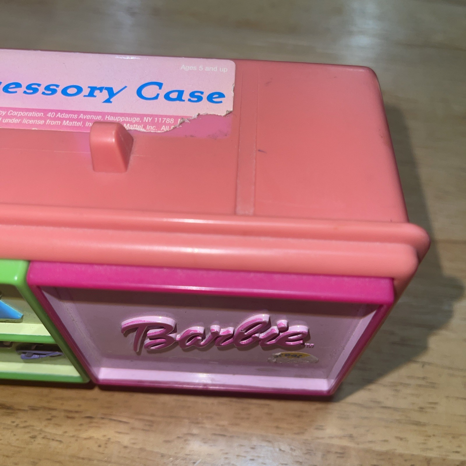 Vintage 1999 Barbie Tara Toy Barbie Accessory Case Storage Organizer please read