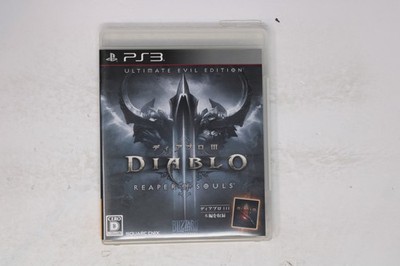 Diablo III Ultimate Evil Edition PS3 Japan (Region Locked) JPN