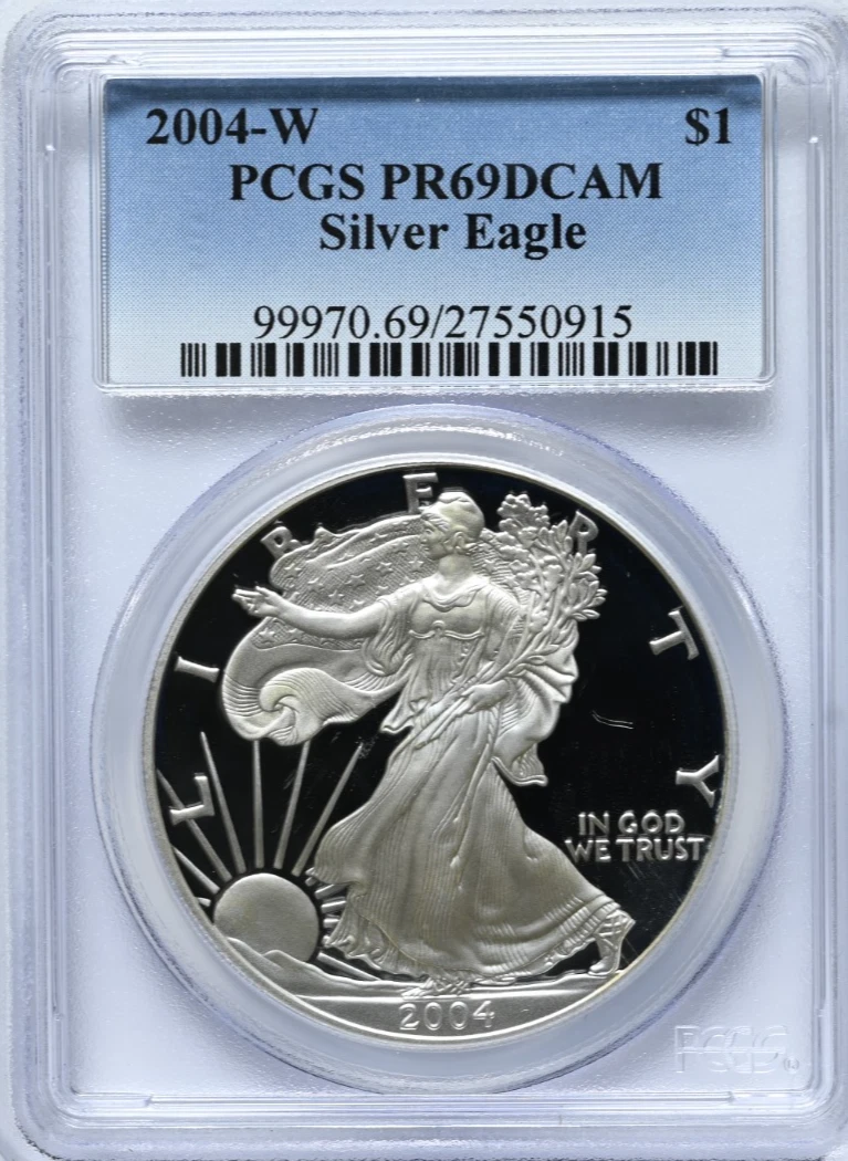American Eagle PCGS 2004 Silver Bullion Coins for sale | eBay