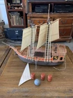 RARE Vintage Playmobil Pirate Ship 3750 LARGE 1978 & Accessories Geobra Toy