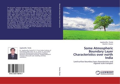 Some Atmospheric Boundary Layer Characteristics over north India Jagabandhu Pand