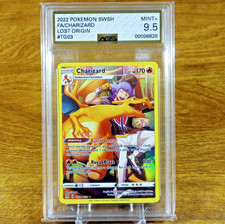Pokemon Lost Origin Charizard TG03/TG30 AGS Mint+ 9.5 FA Holo Ultra Rare 2022