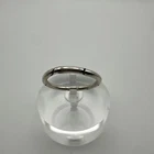 Vintage  Sterling Silver .925 Made in Mexico tube band - 1 grams size 8.5