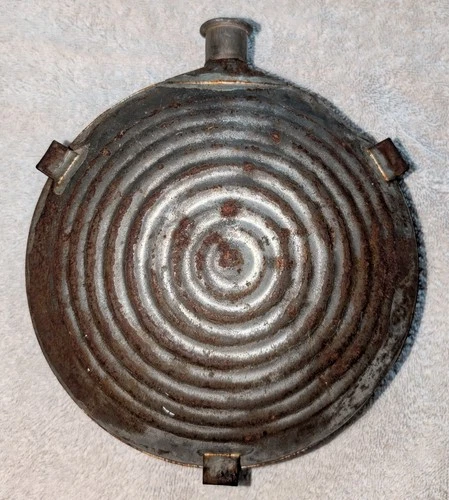 Model 1858 Philadelphia Depot Bullseye Canteen - Marked Rhorman Phil.