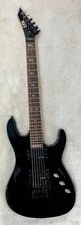 LTD by ESP Model KH-202 Kirk Hammett electric Guitar in Gloss Black - Used