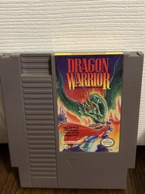 Dragon Warrior 1 I & 2 II (Nintendo NES, 1990) Lot Bundle Authentic Tested Works