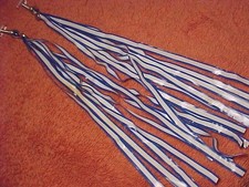 NOS Blue & White Vintage Bicycle Streamers Schwinn Huffy AMF Sears Ross Murray