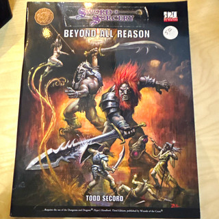 Fiery Dragon Beyond All Reason d20 Adventure Module WW16003 2002