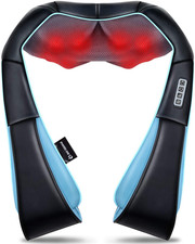 Shiatsu Back Shoulder Neck Massager with Heat Deep Tissue Gift for Men Women Dad