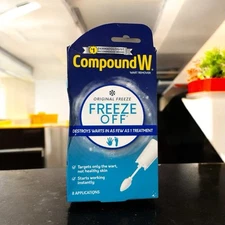 Compound W Freeze Off Wart Remover 8 applications exp5/2026 New