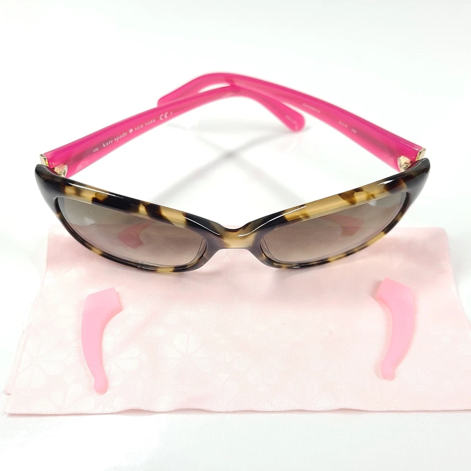 Gafas de sol Kate Spade Johanna/S almohada camel lente tortuga marrón degradado Foto 4 de 4