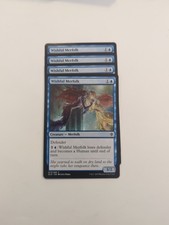 (4) Wishful Merfolk *PLAYSET* Throne of Eldraine Regular NM MTG